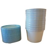 16oz Blue Plastic Cups and Lids - £13.61 GBP+