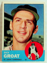 1963 Topps Dick Groat Baseball Card #130 - $7.96