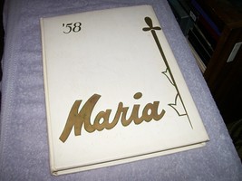 1958 Maria - Maria High School Yearbook - Chicago IL - $39.99