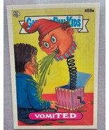 Garbage Pail Kids VomiTED 459a Half Pink Vomit Dark Yellow * Checklist E... - $63.94 CAD