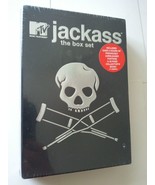 Jackass DVD Box Set Shrinkwrap 5 Hours Unreleased Footage 48 page Book 4... - £125.29 GBP