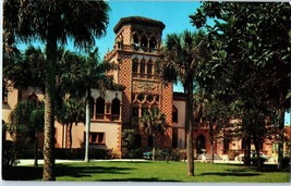 East Facade of John Ringling Residence Sarasota Florida Postcard - £3.85 GBP