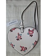 Coach 28340 Boxed Leather Printed Floral Heart Bag Charm Ornament NWT NI... - £14.94 GBP