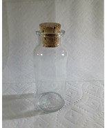 T.C.W.CO 1 USA Apothecary Bottle with Cork Vintage  - $8.98