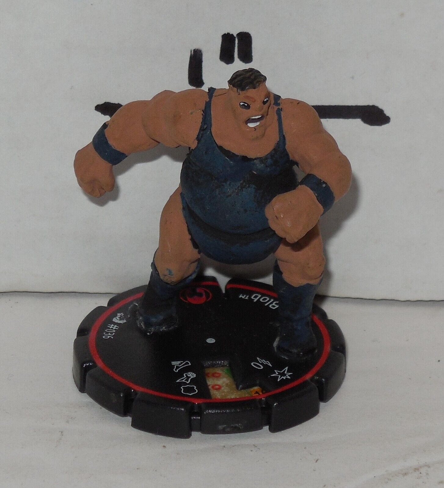 Heroclix Miniature Clobberin Time set The Blob #036 figure ONLY - $10.44