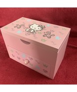 Hello Kitty Wooden Drawer Jewelry Box – Retro 2006 - $628.10 MXN