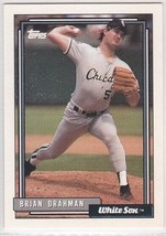 M) 1992 Topps Baseball Trading Card - Brian Drahman #231 - $1.97