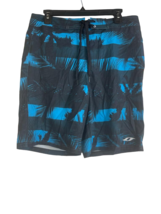 Oxide Homme Extensible Rayure 22-inch Boardshorts, Noir Caviar, Taille 32 - $432.40 MXN