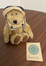Chauncey Fitzbruin Boyds Bears Plush Teddy Bear Navy Sailor Vintage 6&quot; Jointed - £5.39 GBP