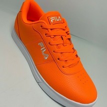 Men’s Fila Neon Impress LL Orange | White Sneakers - $125.00