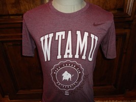 Maroon West Texas A&amp;M Buffaloes Ncaa TRI-BLEND T-shirt Adult S Rare Nice - £18.68 GBP