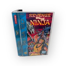 Revenge of the Ninja (Sega CD, 1993) Complete in Box CIB Renovation Game - £43.67 GBP