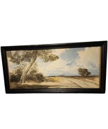 Landscape Painting &quot;Souvenir of Brie&quot; Signed B.M. Kremitske Framed - £105.35 GBP