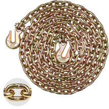 VEVOR G80 Transport Binder Chain 5/16"x14.2' 4900lbs Trailer Clevis Grab... - $27.99