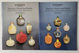 Important CHINESE Snuff Bottles Sotheby&#39;s McReynolds Collection Part 1 &amp; 2  - £45.50 GBP