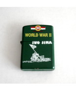Iwo Jima 50th Anniversary World War II Z-16 Green Lighter - Iwo Jima Lig... - £14.25 GBP