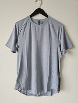NWT LULULEMON HTRC Light Blue Drysense Short Sleeve Top Shirt Men&#39;s XL - $69.83