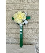 Cemetery, flowers for grave, grave decoration, Mom cross for grave, memo... - $32.60 CAD