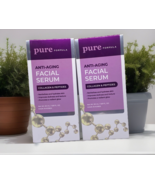 2 Pure Formula Anti-Aging Facial Serum Anti-Aging Collagen &amp; Peptides 1.... - $466.86 MXN