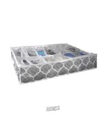 Home Basics 12-Pair Under-the-Bed Organizer Grey - $270.65 MXN