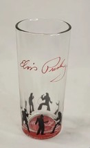 Vintage Elvis Presley  Silhouette Signature 12oz  Drinking Glass Replace... - $13.58