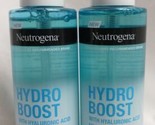 2 Neutrogena Hydro Boost Hydrating Cleansing Gel W/ Hyaluronic Acid 5.5 ... - £20.25 GBP