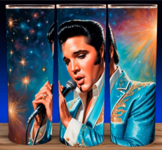 Elvis Presley King of Rock Cup Mug Tumbler 25oz - $19.75