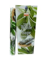 Darshan White Sage Incense Stick Natural Fragrance AGARBATTI 6 Pack Of 20 Sticks - £14.34 GBP