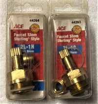 Ace 2L-1C &amp; 2L-1H Hot &amp; Cold Faucet Stems for Sterling Faucets - $13.95