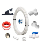IMK01 Ice Maker Water Line Kit 3/8&quot;&amp;1/4&quot; Fridge Water Line Connection DI... - €27,99 EUR
