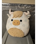 Squishmallows Original 12-Inch Borsa Spotted Highland Cow - Medium-Sized... - $753.32 MXN