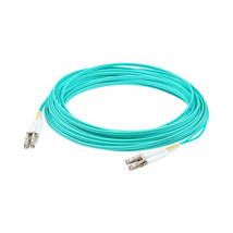 ADDON ADD-LC-LC-15M5OM4 15M LOMM OM4 FIBER OPTIC MALE LC/LC 50/125 DUPLE... - £51.91 GBP