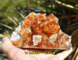CITRINE Crystal Geode Clusters * Choose EXACT Pc * November Birthstone B... - £8.31 GBP+