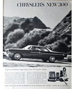 Chryslers New 300 Automobile mountain hardtop country-1962 Vintage Print Ad - €9,01 EUR
