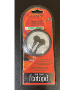 NOS SONY MDR-E817 Twin Turbo Fontopia - New, Factory Sealed - £78.30 GBP