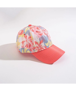 Piper Baseball Hat Coral Tropical Floral - $470.41 MXN