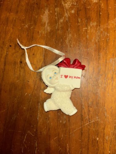 Primary image for 2008 DEPARTMENT 56 SNOWBABIES " I LOVE MY MOM" Ornament