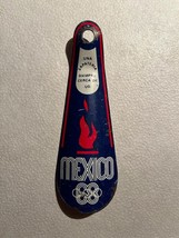 Vintage Mexican Souvenir SHOE HORN TIN METAL Promo OLYMPIC GAMES Mexico 68 - $41.13