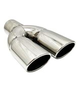 Exhaust Tip 2.25 Inlet 3.00 X 2.50 Outlet 10.00 long WD-OVAL30010-225-HP... - $59.99