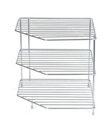 Stainless Steel Kitchen Corner Rack/Storage Shelf/Dish Rack/Kitchen Stor... - £33.92 GBP