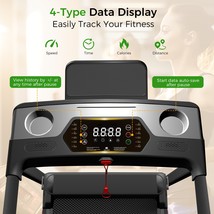Portable Foldable Home Treadmill with 3.0HP Motor &amp; 300 lbs Capacity - I... - $142.90