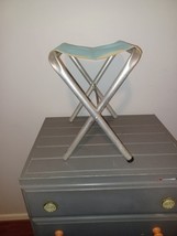 Garden Seat Folding Chair Stool Classic Car Camping Bus 70er Vintage Ret... - $35.00