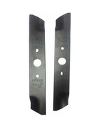 Set of 2 GreenWorks 29712 10&quot; Mower Blades G-Max Twin force 25302 Kobalt... - $63.48 CAD