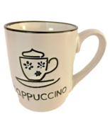 Royal Norfolk CoffeeTea Cup Mug Cappuccino Beige Black - $10.21