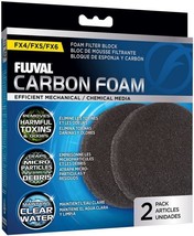 Fluval Replacement Carbon Foam Pad for FX4 / FX5 / FX6 - 2 count - $21.32