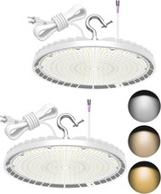 Kukuppo 2 Pack Led High Bay Light 150W 120W 90W Adjustable, 3000K 4000K,... - $181.96