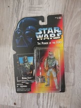 Star Wars Power of the Force Boba Fett With Stripes on Both Hands Variant - £36.76 GBP
