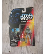 Star Wars Power of the Force Boba Fett With Stripes on Both Hands Variant - £36.63 GBP