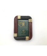 Picture Frame Leather FRAME for picture 3&quot; x 2 Brown , Black , Gold - $14.91 CAD
