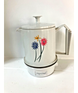 Vtg Regal Coffee Pot Poly Perk Electric Automatic Percolator 2-4 Cup Whi... - £20.22 GBP